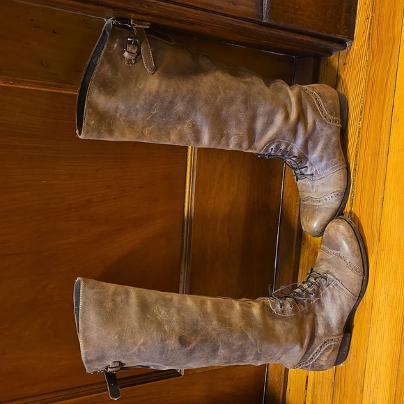 AUBREE Brown Boots - Picture 2 of 11
